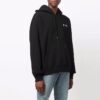 Off-White Herre FW21 Logo-mønster Løs passform Svart