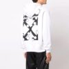 Off-White Herre FW21 Logo-mønster Snøring Løs passform Hvit