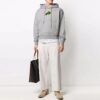 Off-White Herre FW21 Logo-mønstertrykk Grå