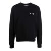 Off-White Herre FW21 Logo Rundhalset Pullover Svart