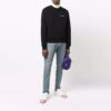 Off-White Herre FW21 Logo Rundhalset Pullover Svart