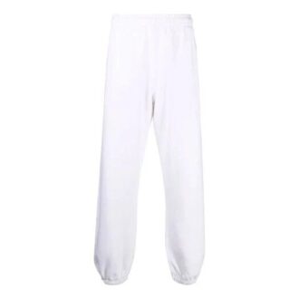 Off-White Herre FW21 Logo Sportsbukser/Joggebukser Hvit