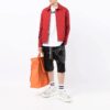 Off-White Herre FW21 Logo-trykk Langermet Løs Passform Hvit