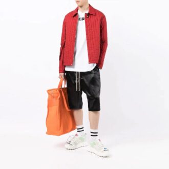 Off-White Herre FW21 Logo-trykk Langermet Løs Passform Hvit