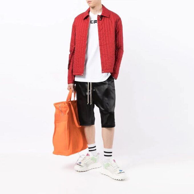 Off-White Herre FW21 Logo-trykk Langermet Løs Passform Hvit