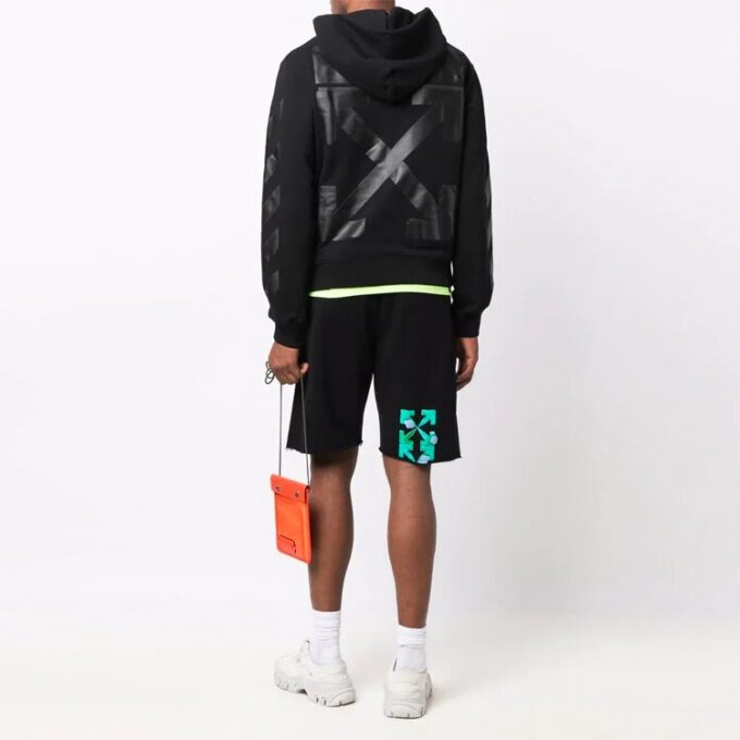 Off-White Herre FW21 med pilmønster, svart