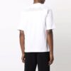 Off-White Herre FW21 Mønstertrykk Rundhalset Kortærmet Hvit T-skjorte i Shorts