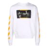 Off-White Herre FW21 Painting Rundhalset Vanlig versjon Hvit