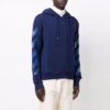 Off-White Herre FW21 Pilmønstertrykk Løs Passform Blå