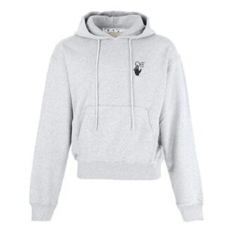 Off-White Herre FW21 Pullover med pilmønster Grå