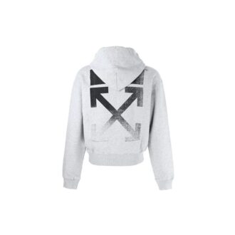 Off-White Herre FW21 Pullover med pilmønster Grå