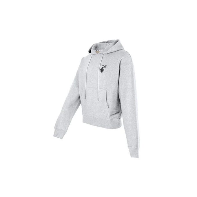 Off-White Herre FW21 Pullover med pilmønster Grå