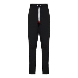 Off-White Herre FW21 Rett Snøring Sportsbukser/Joggebukser Slim Fit Svart
