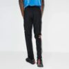 Off-White Herre FW21 Rett Snøring Sportsbukser/Joggebukser Slim Fit Svart