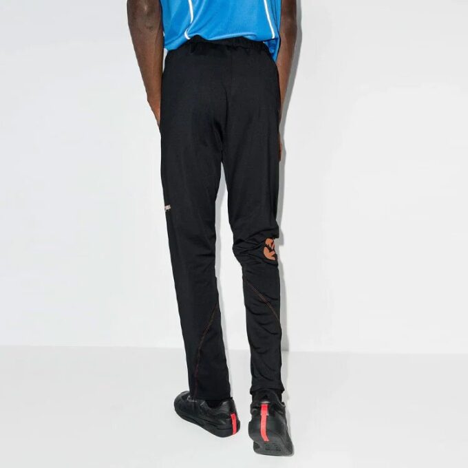 Off-White Herre FW21 Rett Snøring Sportsbukser/Joggebukser Slim Fit Svart