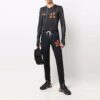 Off-White Herre FW21 Sportbukser/Joggebukser med Arrows-mønster, Slim Fit, Svart