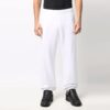 Off-White Herre FW21 Sportsbukser/Joggebukser med elastisk linning Hvit