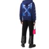 Off-White Herre FW21 Stripe Glidelås Vanlig versjon Blå