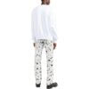 Off-White Herre FW22 Alfabet-trykk Pullover Rundhals Langermet Versjon Hvit