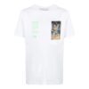 Off-White Herre FW22 Alfabet-trykk Rund hals Kort ermet Hvit T-skjorte