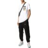 Off-White Herre FW22 Alfabet-trykk Rund hals Kort ermet Hvit T-skjorte