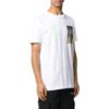 Off-White Herre FW22 Alfabet-trykk Rund hals Kort ermet Hvit T-skjorte