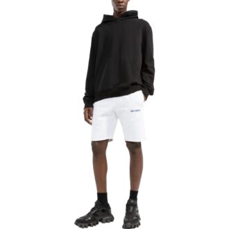 Off-White Herre FW22 Alfabetlogo-trykk Casual Shorts Versjon Hvit