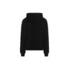Off-White Herre FW22 Alfabetlogo-trykk Hette Langermet Løs passform Svart