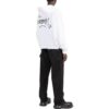 Off-White Herre FW22 Alfabetlogo-trykk Snøring Løs passform Hvit