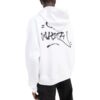 Off-White Herre FW22 Alfabetlogo-trykk Snøring Løs passform Hvit