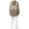Off-White Herre FW22 Arrow Logo-trykk Snøring Løs Passform Khaki