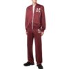Off-White Herre FW22 Arrows-trykk Rett Sportsbukser/Joggebukser Rød