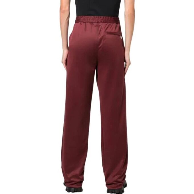 Off-White Herre FW22 Arrows-trykk Rett Sportsbukser/Joggebukser Rød