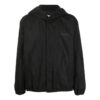 Off-White Herre FW22 Back Classic Logo-trykk hettejakke vanlig versjon svart