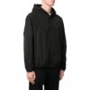Off-White Herre FW22 Back Classic Logo-trykk hettejakke vanlig versjon svart