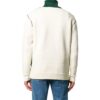 Off-White Herre FW22 Blomstermønster Jacquard Rundhalset Pullover Strikket Ullgenser Versjon Hvit