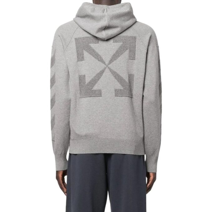 Off-White Herre FW22 Casual Mønstertrykk Grå