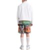 Off-White Herre FW22 Ensfarget Casual jakke med logo-trykk Hvit