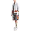 Off-White Herre FW22 Ensfarget Casual jakke med logo-trykk Hvit
