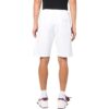 Off-White Herre FW22 Ensfarget Logo Brodert Rett Sportsshorts Vanlig versjon Hvit