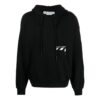 Off-White Herre FW22 Ensfarget med logotrykk og snøring – høst, svart