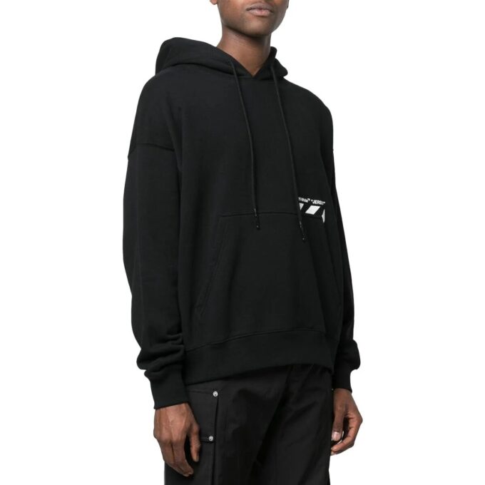 Off-White Herre FW22 Ensfarget med logotrykk og snøring – høst, svart