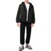 Off-White Herre FW22 Ensfarget sportsbukser/joggebukse, svart