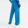 Off-White Herre FW22 Ensfarget Stripe Bundle Feet Casual Langbukser/Bukser Blå