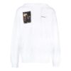 Off-White Herre FW22 Karaktermønstertrykk Løs Passform Hvit