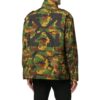 Off-White Herre FW22 Klassisk jakke med militært kamuflasjemønster, grønn