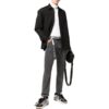 Off-White Herre FW22 Logo-brodert langermet jakke Svart