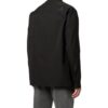 Off-White Herre FW22 Logo-brodert langermet jakke Svart