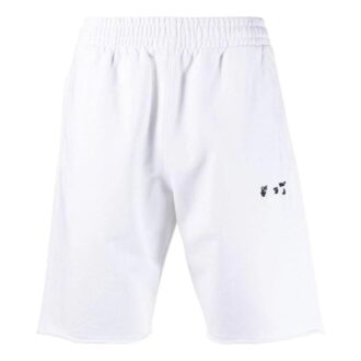 Off-White Herre FW22 Logo Casual Shorts Versjon Hvit
