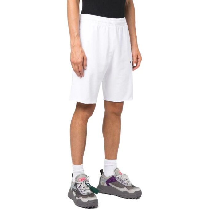 Off-White Herre FW22 Logo Casual Shorts Versjon Hvit